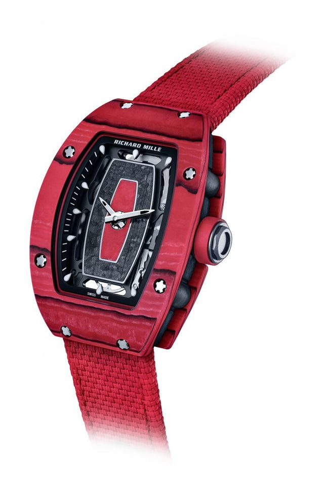 Richard Mille RM 07-01 Automatic Racing Red Woman's watch Carbon
