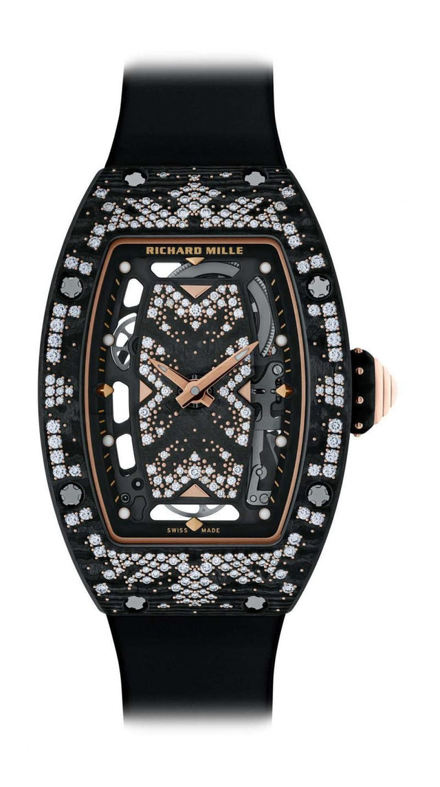 Richard Mille RM 07-01 Intergalactic Bright Night Men's watch Carbon,Red Gold