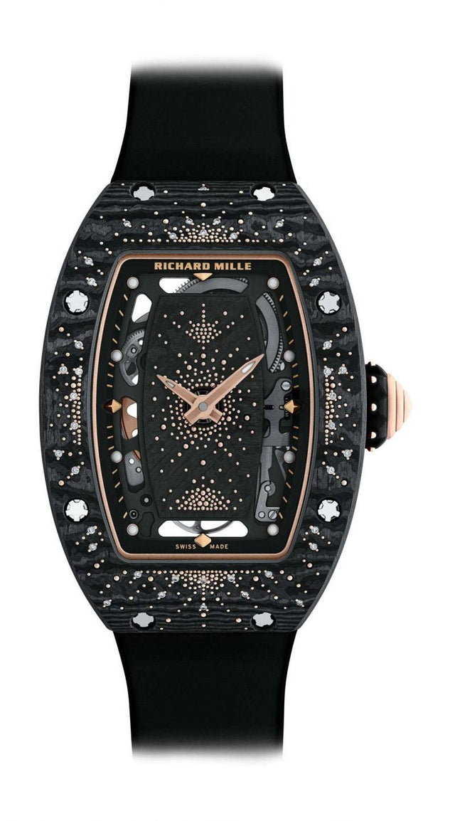 Richard Mille RM 07-01 Intergalactic Dark Night Men's watch Carbon,Red Gold