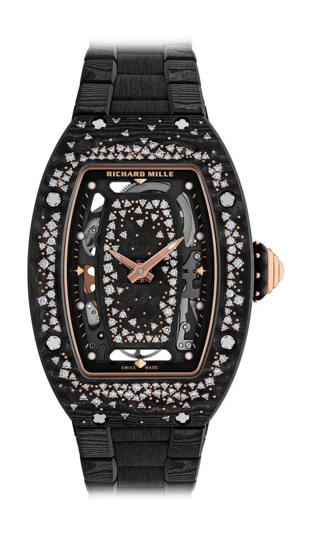 Richard Mille RM 07-01 Intergalactic Starry Night Men's watch Carbon,Red Gold