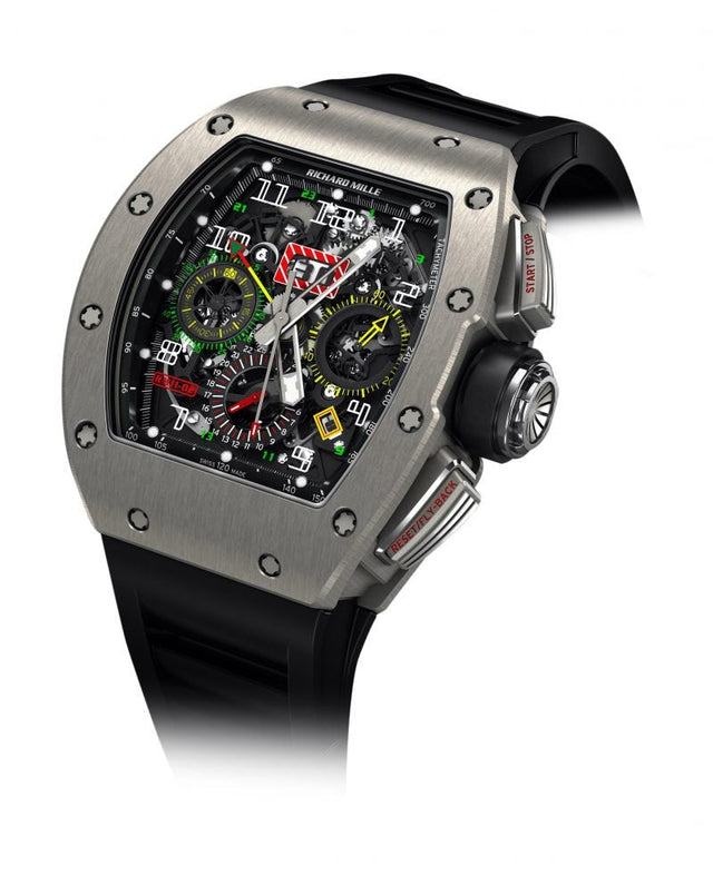 Richard Mille RM 11-02 Automatic Winding Flyback Chronograph Men's watch Titanium