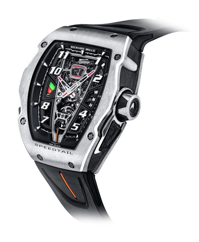 Richard Mille RM 40-01 Automatic Tourbillon McLaren Speedtail Men's watch Carbon,Titanium