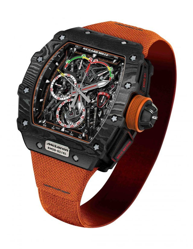 Richard Mille RM 50-03 MCLAREN F1 Men's watch Platinum,Titanium