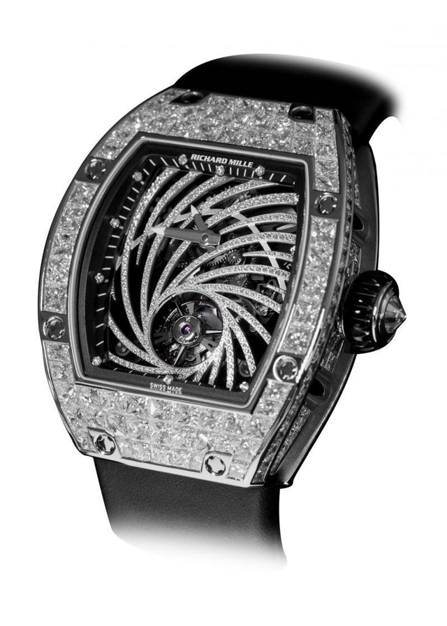 Richard Mille RM 51-02 Manual Winding Tourbillon Diamond Twister Men's watch Titanium