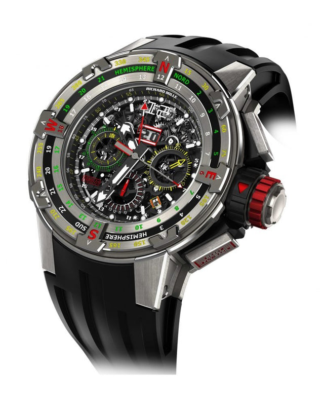 Richard Mille RM 60-01 Automatic Winding Flyback Chronograph Regatta Men's watch Titanium