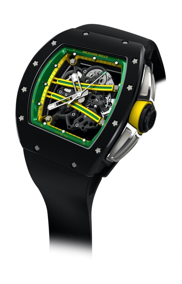 Richard Mille RM 61-01 Manual Winding Yohan Blake Men's watch Titanium
