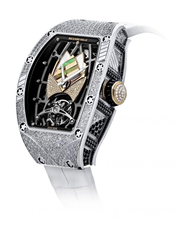 Richard Mille RM 71-01 Tourbillon Automatique Talisman 3 Woman's watch White Gold