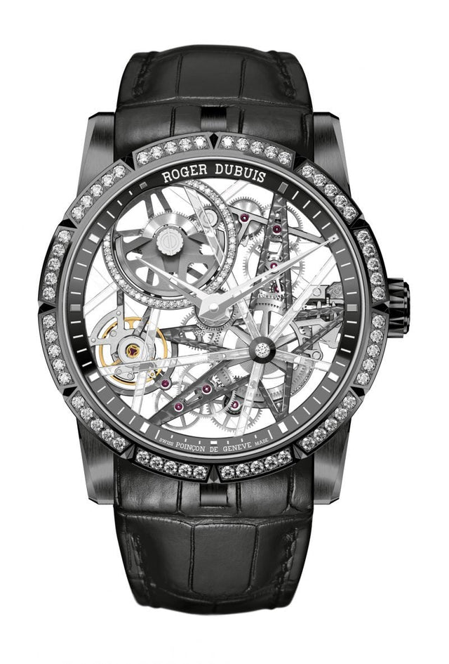 Roger Dubuis Excalibur Blacklight Black DLC Titanium Men's watch RDDBEX0756