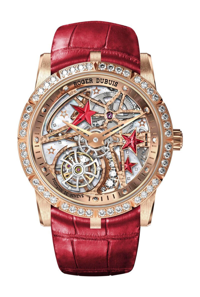 Roger Dubuis Excalibur Shooting Star Pink Gold Woman's watch RDDBEX0941
