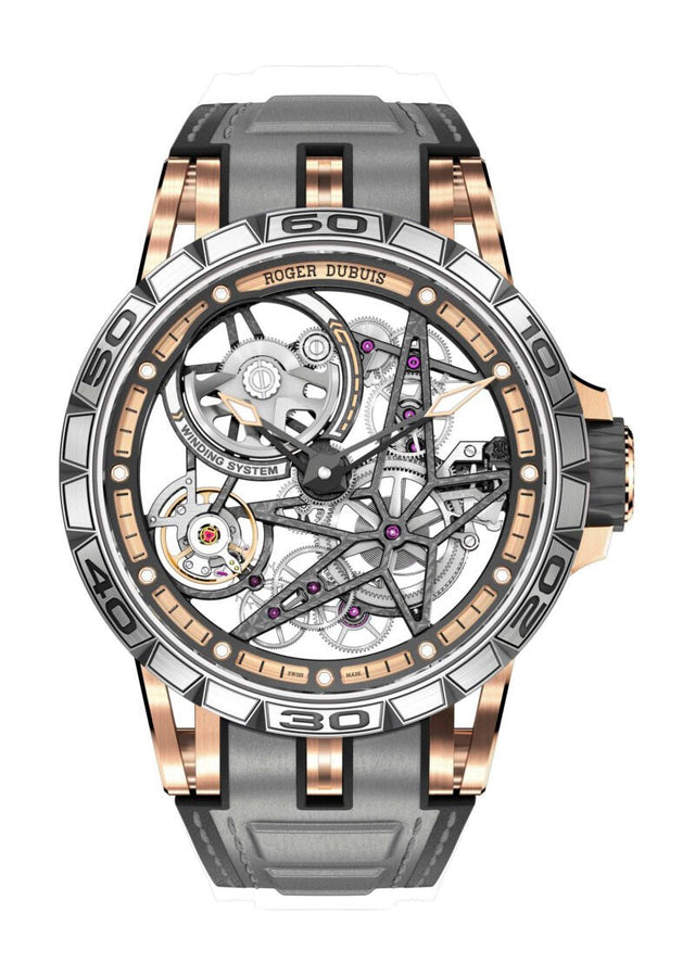 Roger Dubuis Excalibur Spider Pink Gold Men's watch RDDBEX0574