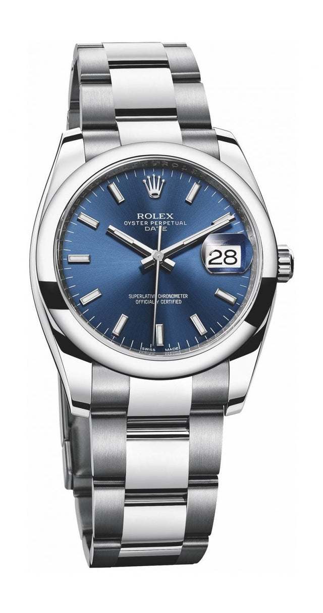 Rolex Datejust 34 men's watch 115200-0007