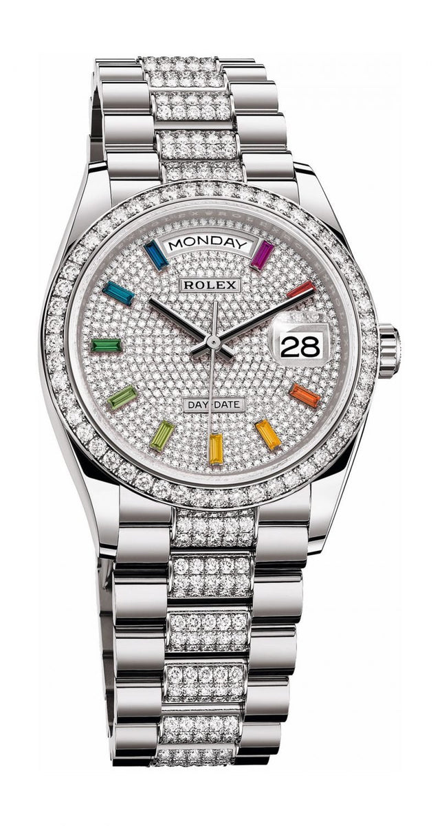 Rolex Day-Date 36 Men's watch 128349RBR-0012