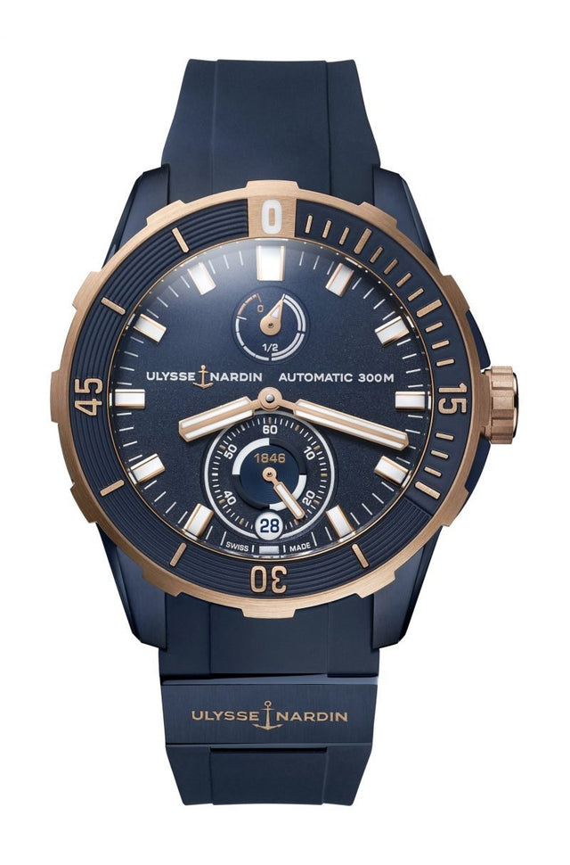 Ulysse Nardin Diver Chronometer 44mm Men's watch 1185-170-3/BLUE