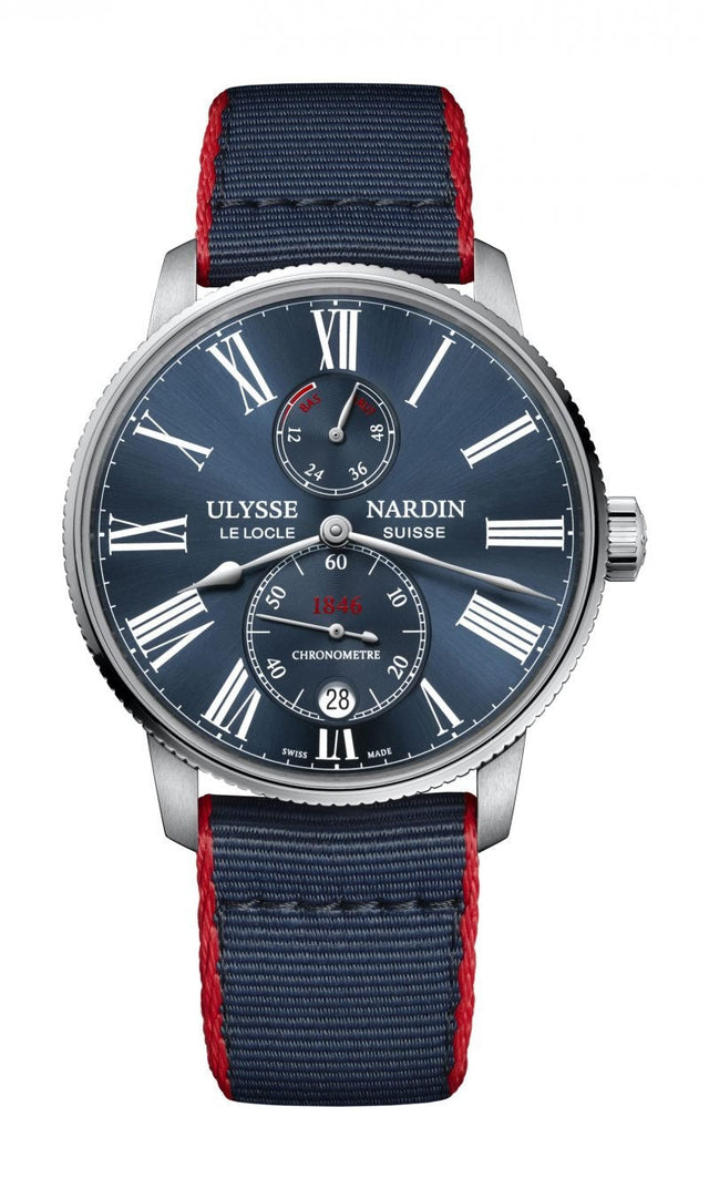 Ulysse Nardin Marine Torpilleur 42mm Men's watch 1183-310-3A/0A