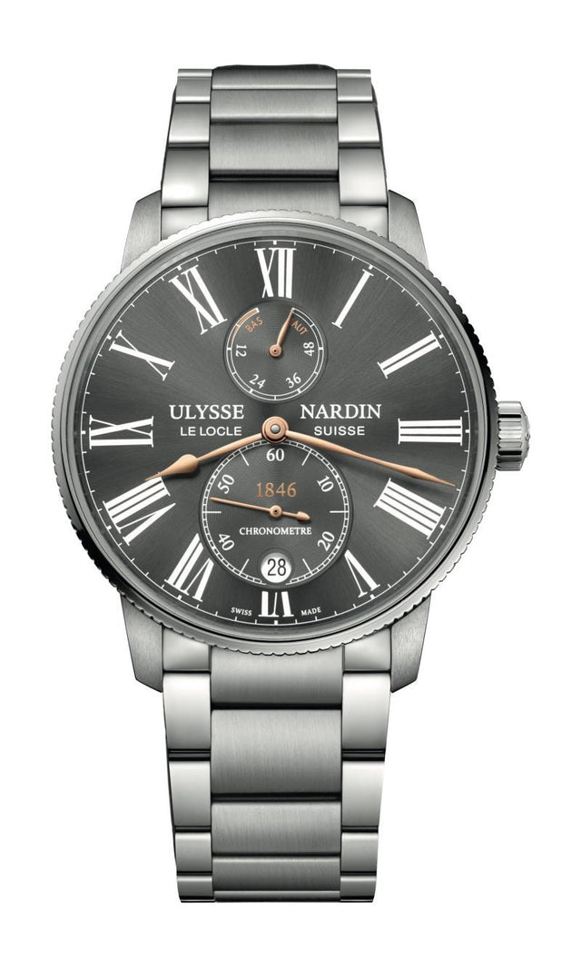 Ulysse Nardin Marine Torpilleur 42mm Men's watch 1183-310-7M/42-BQ