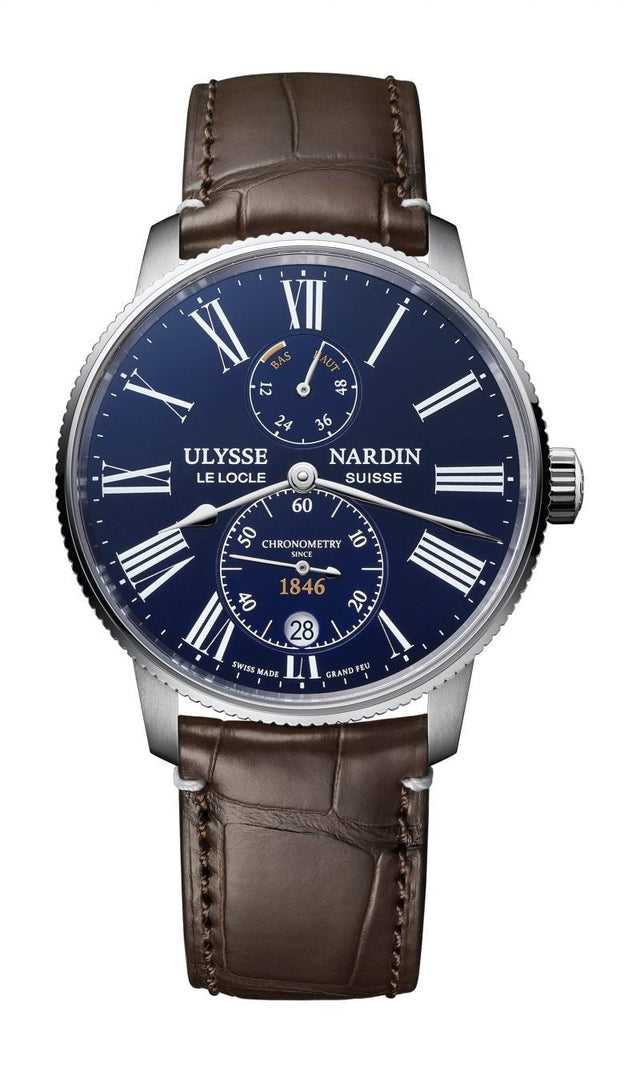 Ulysse Nardin Marine Torpilleur Blue Enamel Men's watch 1183-310LE-3AE-175/1A