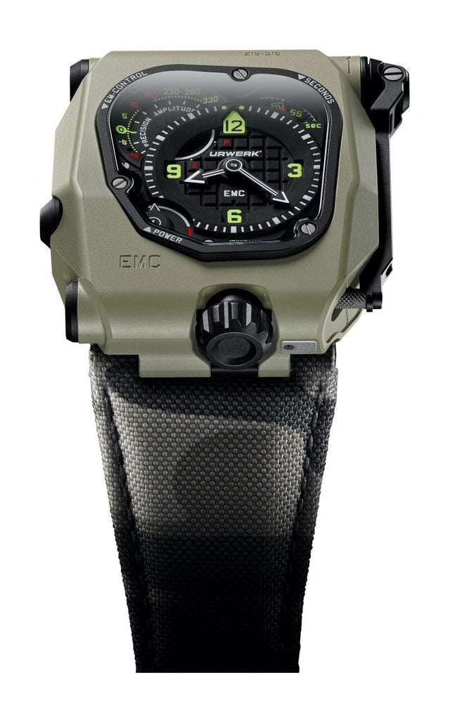 Urwerk EMC Time Hunter Desert Sage Men's watch 