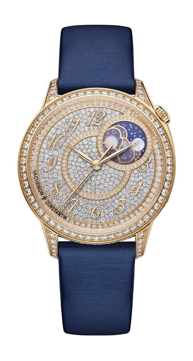 Vacheron Constantin Égérie Moon Phase Diamond-Paved Woman's watch 8006F/000R-B976