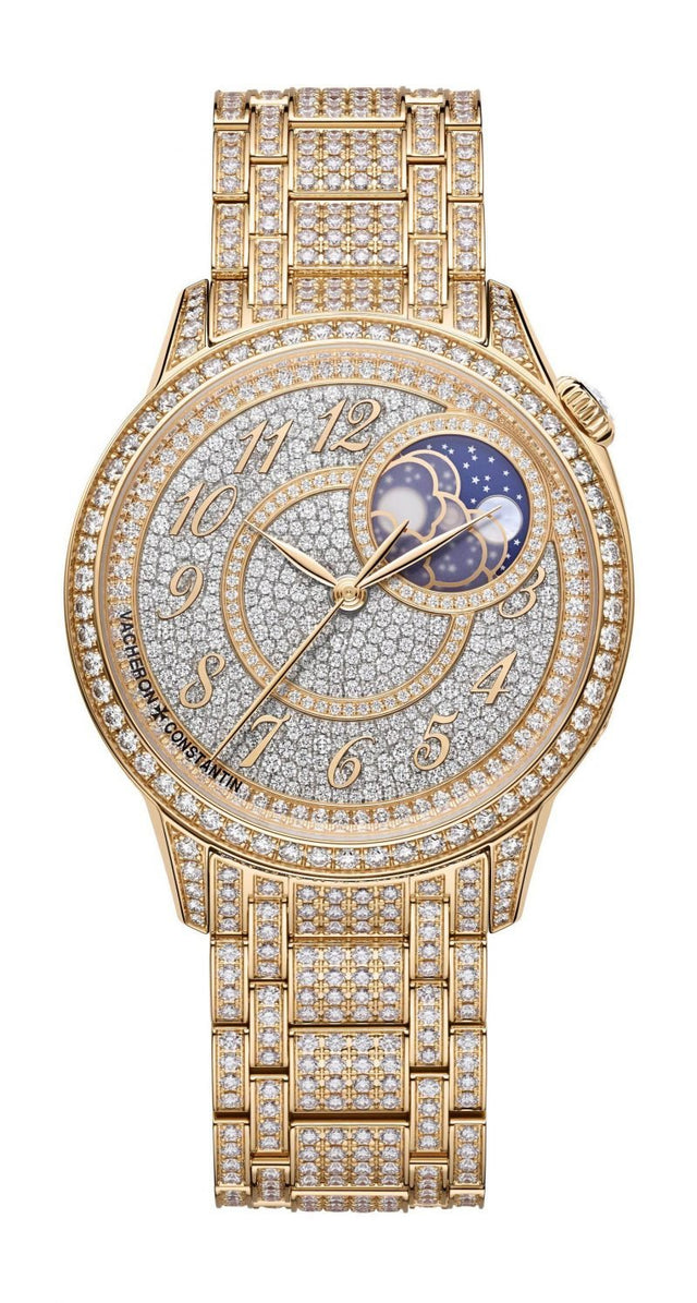Vacheron Constantin Égérie Moon Phase Jewellery Woman's watch 8016F/127R-B977
