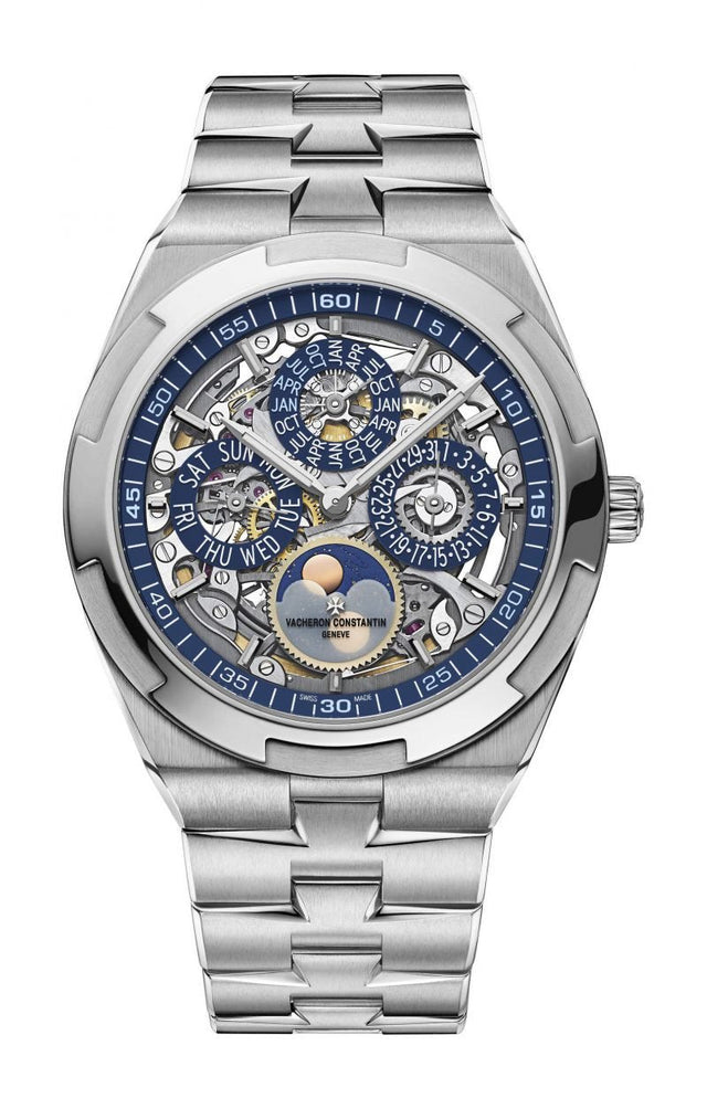 Vacheron Constantin Overseas Perpetual Calendar Ultra-Thin Skeleton Men's watch 4300V/120G-B946