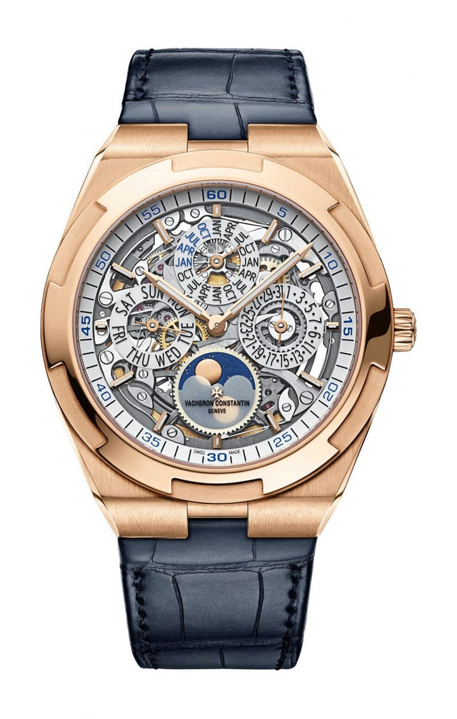 Vacheron Constantin Overseas Perpetual Calendar Ultra-Thin Skeleton Men's watch 4300V/120R-B547