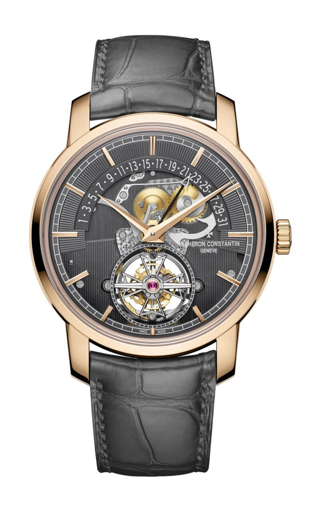 Vacheron Constantin Traditionnelle Tourbillon Retrograde Date Openface Men's watch 6010T/000R-B638
