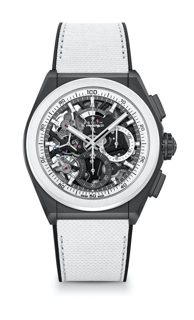 Zenith Defy El Primero 21 Black & White Men's watch 49.9007.9004/11.R923